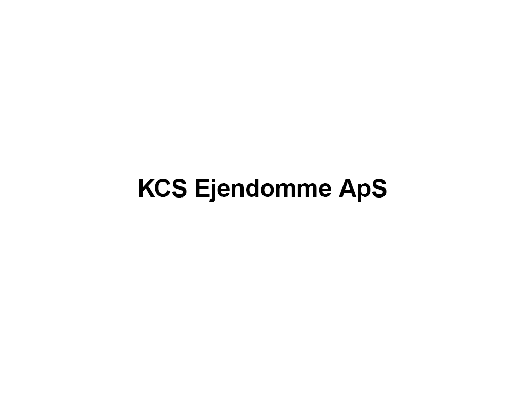 KCS Ejendomme ApS